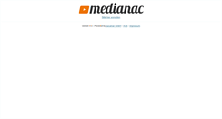 Desktop Screenshot of medianac.com